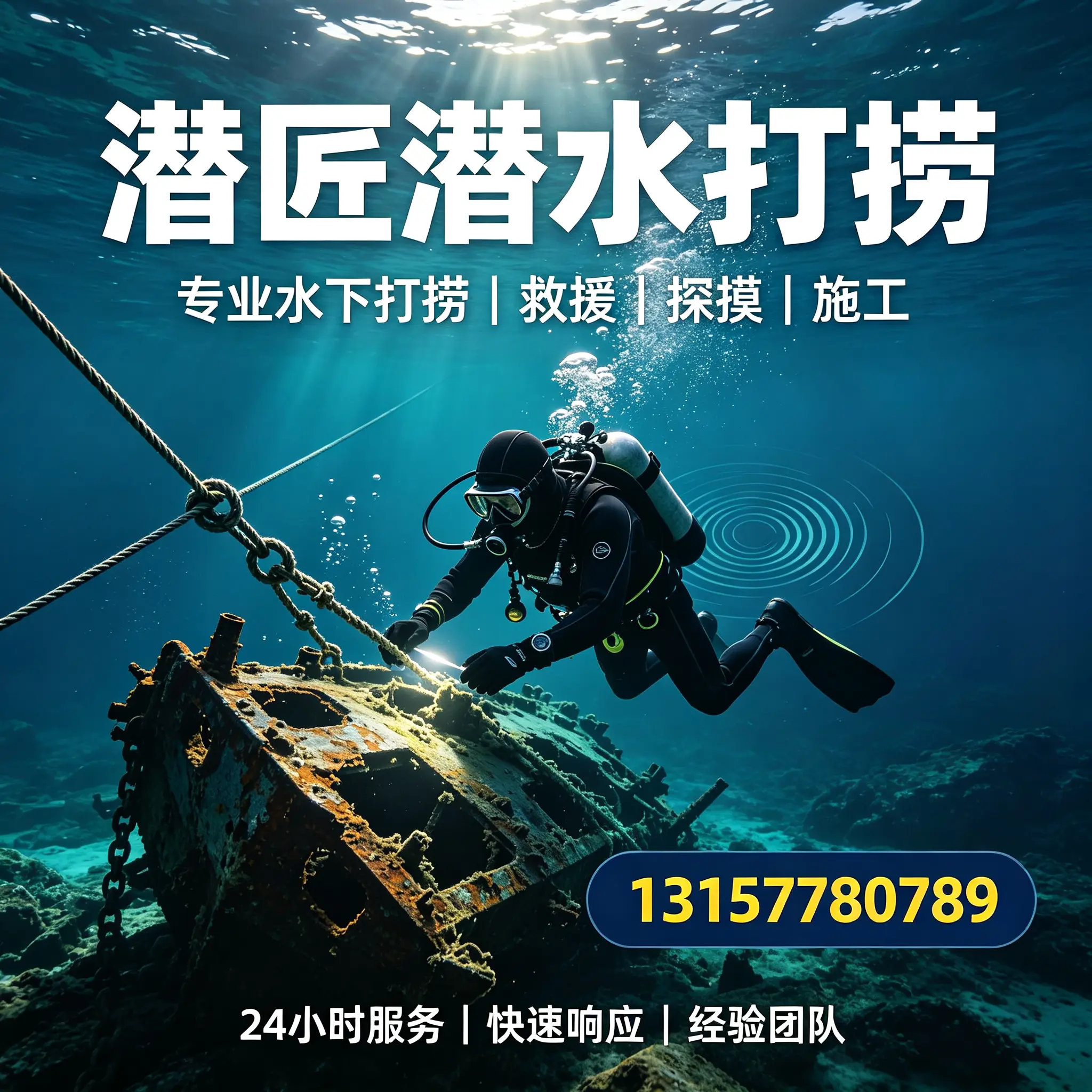 良庆水下打捞作业服务产品
